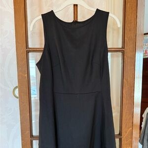 Theory Black Midi Dress